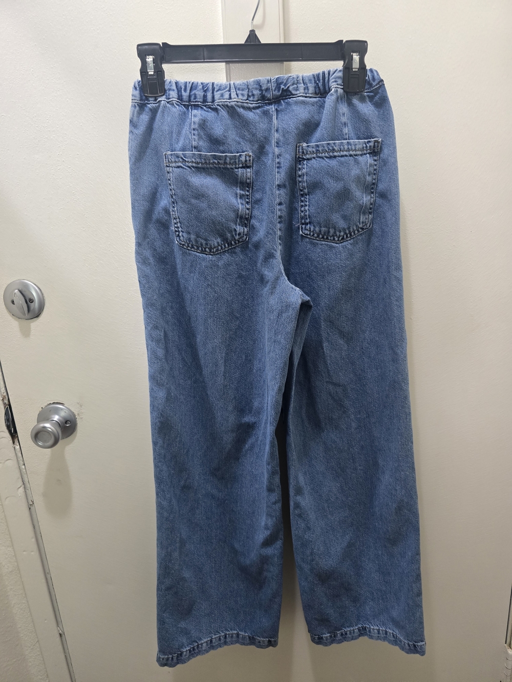 ​Zara High-Waist Elastic Waist Wide Leg Jeans - XS - Picture 4 of 11